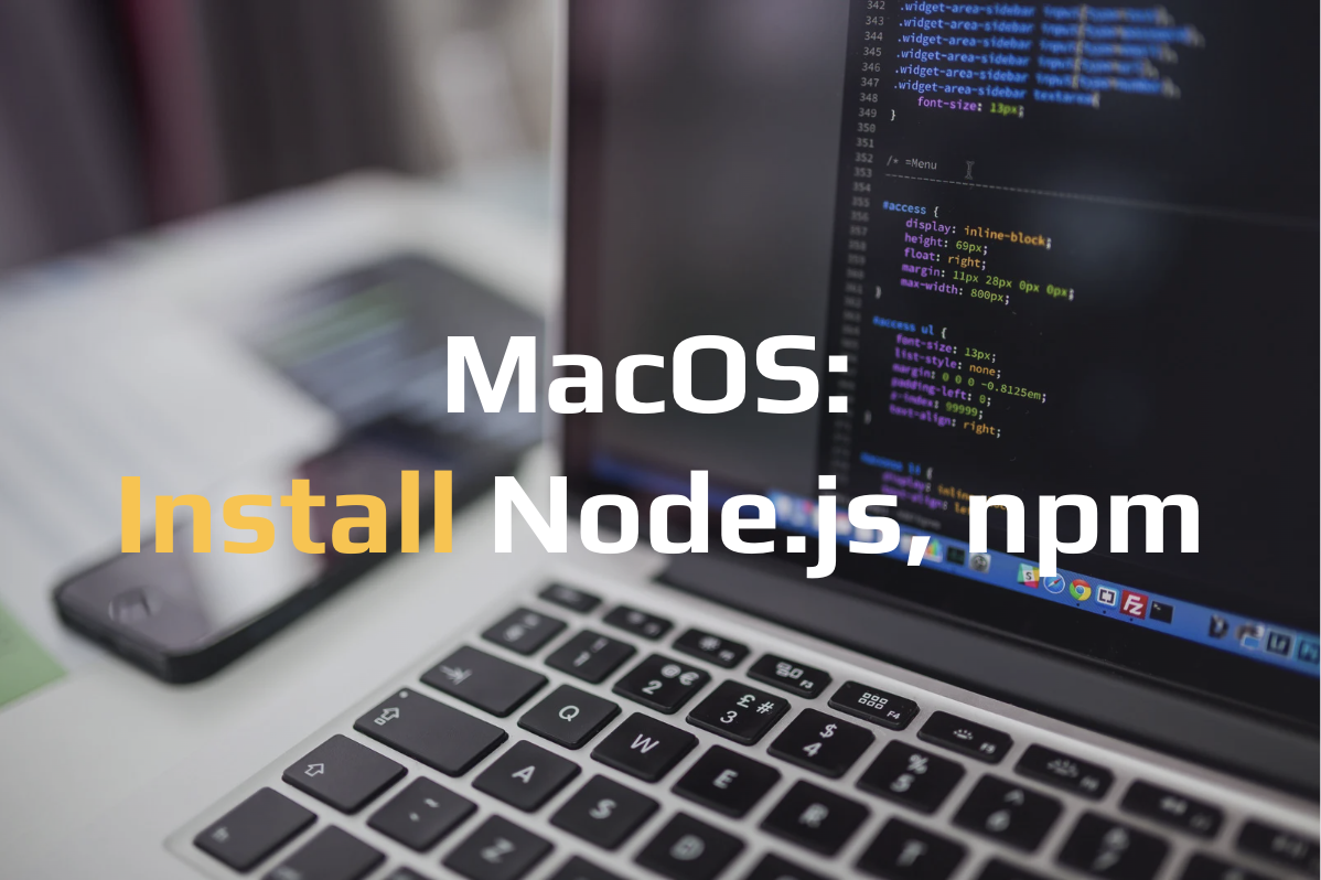 如何在 Mac 安裝 Node.js & NPM