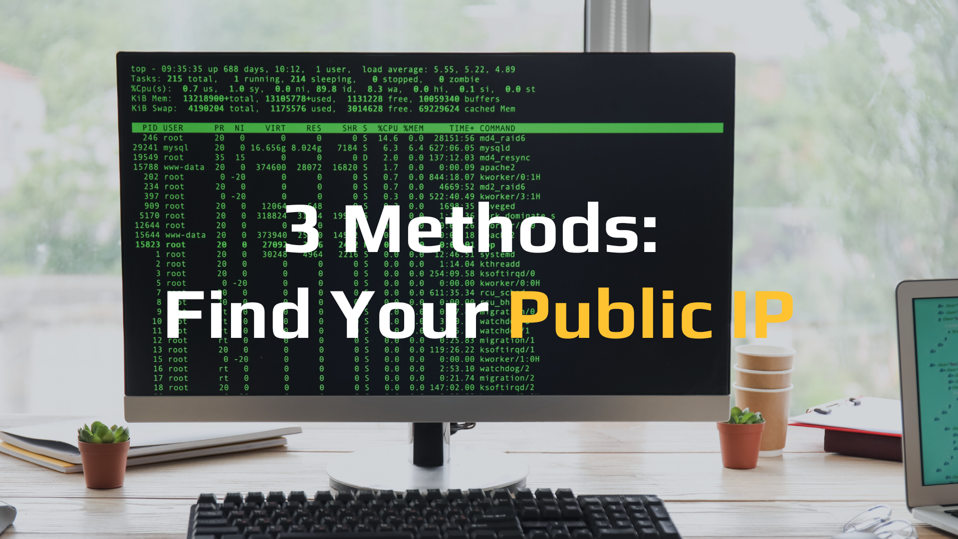 Three Methods to Find Your Public IP Address From Linux Command Line